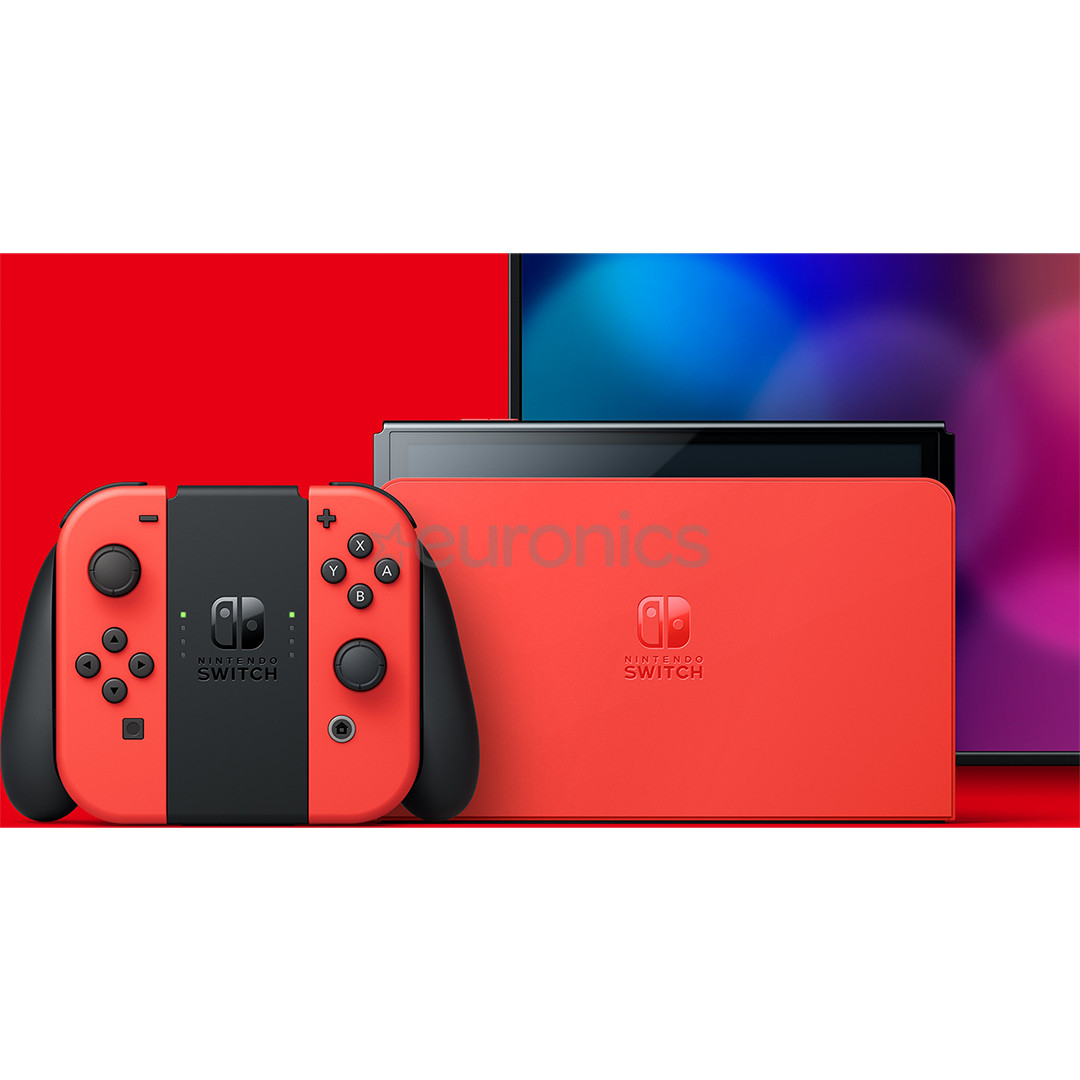 Nintendo Switch OLED, Mario Red - Игровая консоль