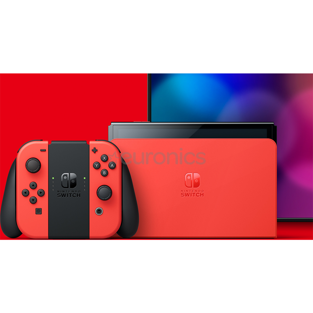 Nintendo Switch OLED, Mario Red - Gaming console