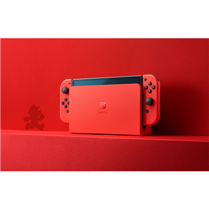 Nintendo Switch OLED, Mario Red - Mängukonsool