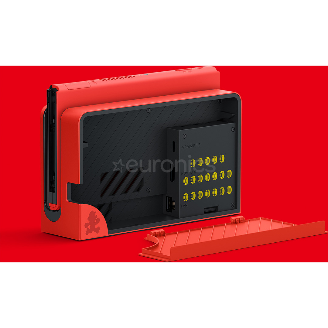 Nintendo Switch OLED, Mario Red - Игровая консоль