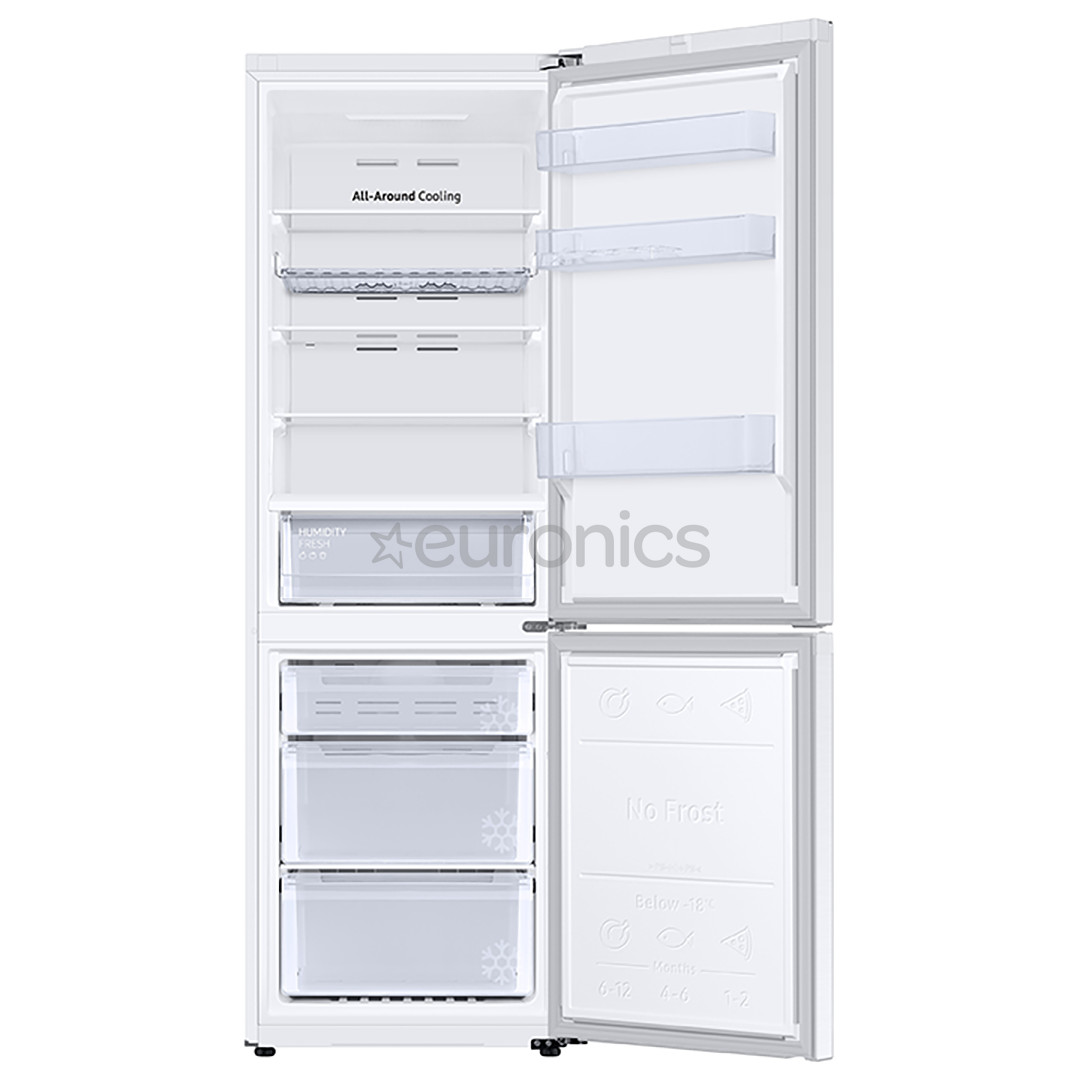 Samsung, NoFrost, 344 L, 186 cm, valge - Külmik