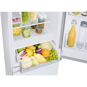 Samsung, NoFrost, 344 L, 186 cm, white - Refrigerator