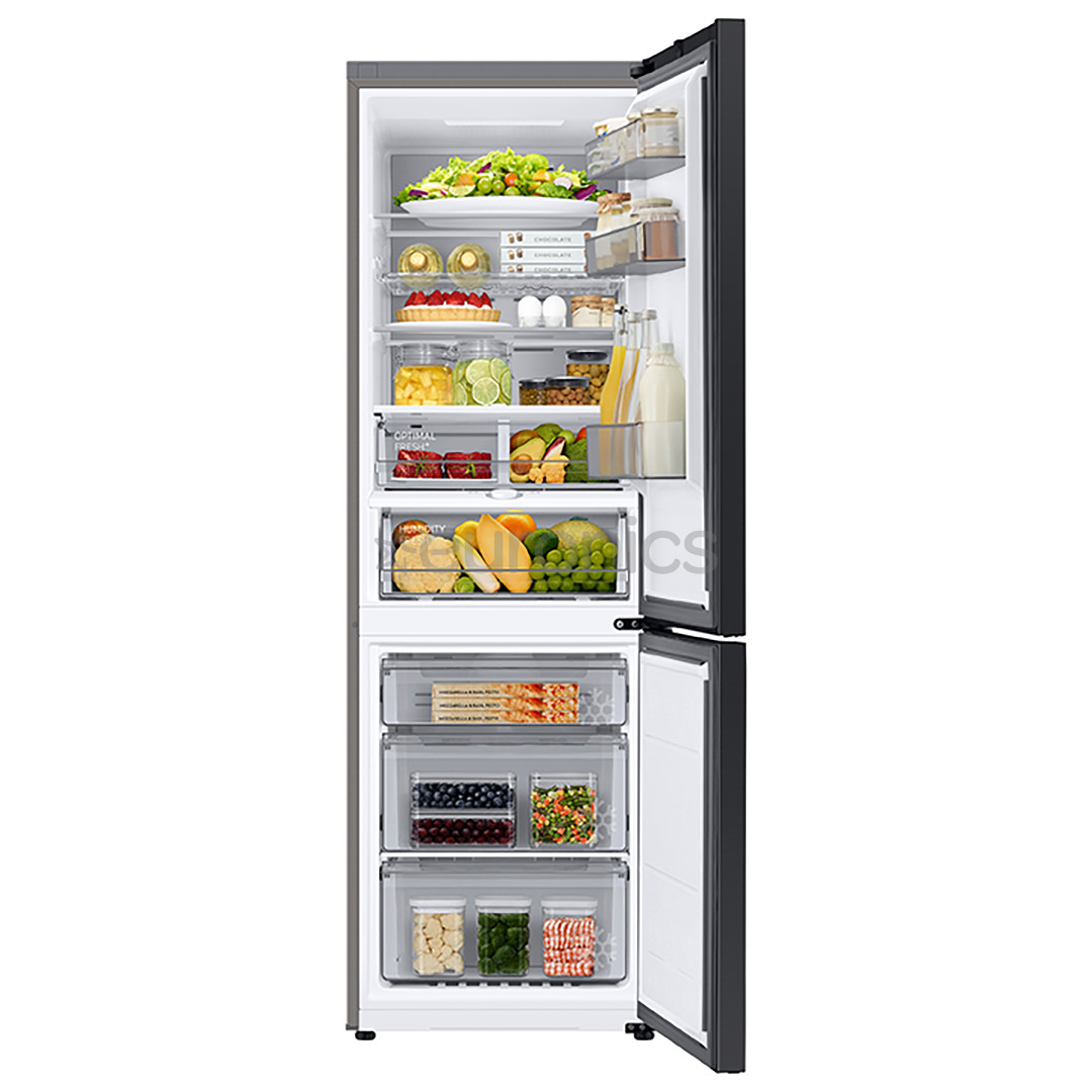 Samsung BeSpoke, NoFrost, 186 cm, 344 L, white - Refrigerator