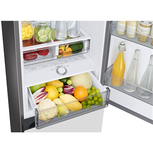 Samsung BeSpoke, NoFrost, 186 cm, 344 L, white - Refrigerator