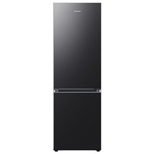 Samsung BeSpoke, NoFrost, высота 186 см, 344 л, черный - Холодильник