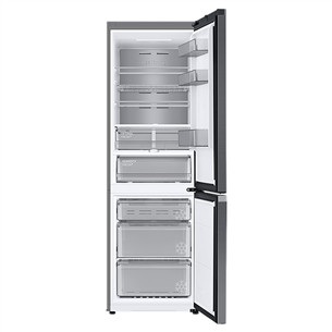 Samsung BeSpoke, NoFrost, 186 cm, 344 L, must  - Külmik