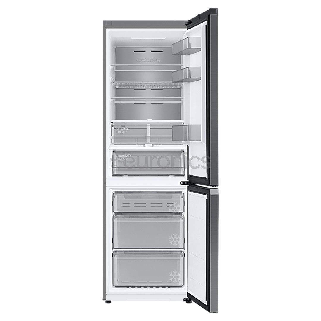 Samsung BeSpoke, NoFrost, 186 cm, 344 L, must  - Külmik