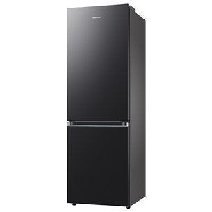 Samsung BeSpoke, NoFrost, 186 cm, 344 L, black - Refrigerator