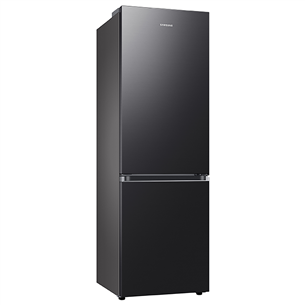 Samsung BeSpoke, NoFrost, 186 cm, 344 L, black - Refrigerator