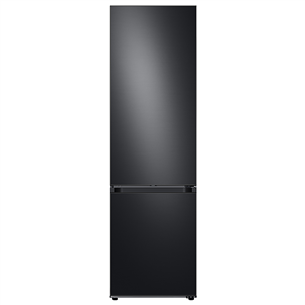 Samsung BeSpoke, 203 cm, 390 L, matte black - Refrigerator RB38C7B4EB1/EF