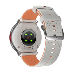 Polar Vantage V3, white/orange - Sports watch