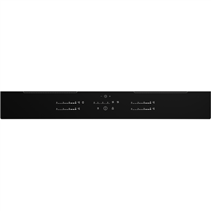 Beko, ширина 80 см, черный - Интегрируемая индукционная варочная панель с вытяжкой