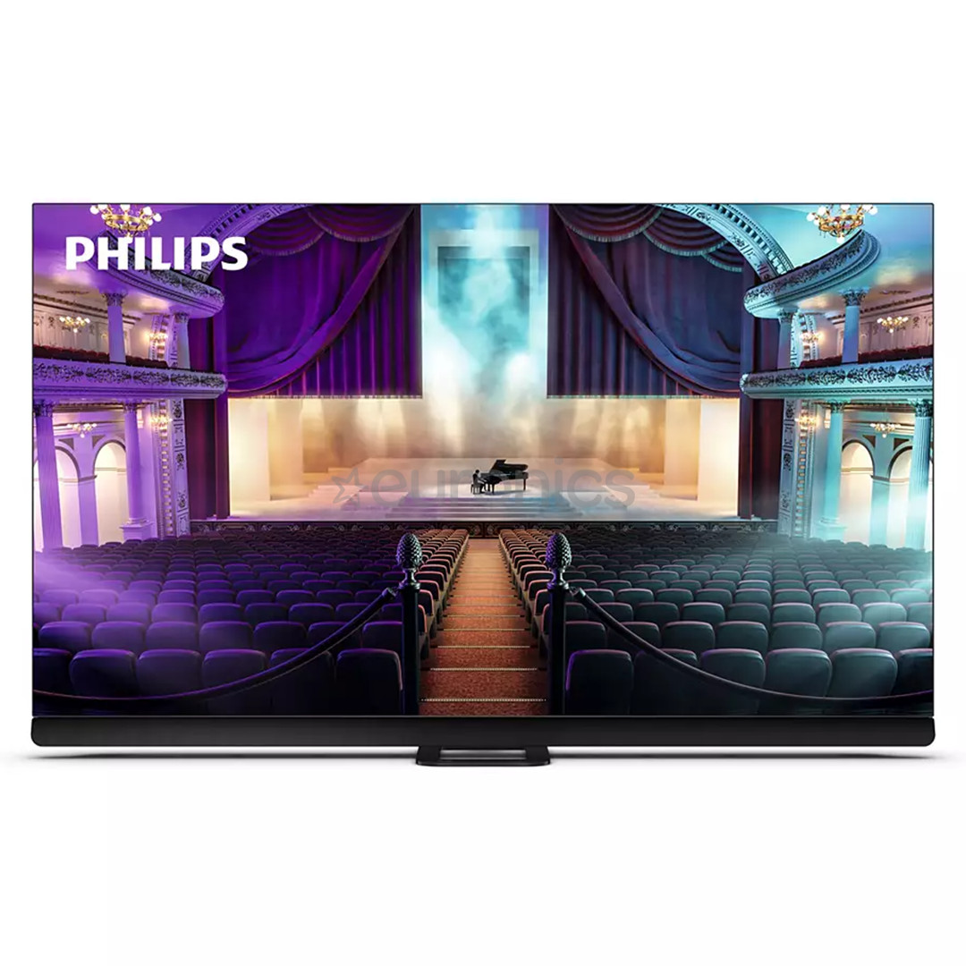 Philips OLED908, 77", OLED, Ultra HD, серый - Телевизор