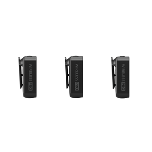 RODE Wireless PRO, 3.5 mm, USB-C, black - Wireless microphone