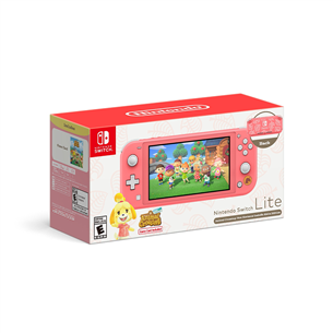 Nintendo Switch Lite Animal Crossing: New Horizons Isabelle Aloha Edition - Mängukonsool