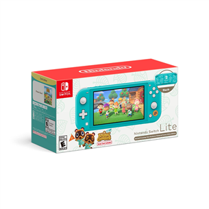 Nintendo Switch Lite Animal Crossing: New Horizons Timmy & Tommy Aloha Edition - Mängukonsool 045496453732