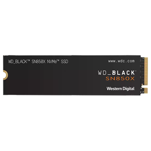 Western Digital WD_BLACK SN850X NVMe, 2 TB, M.2 - SSD WDS200T2X0E