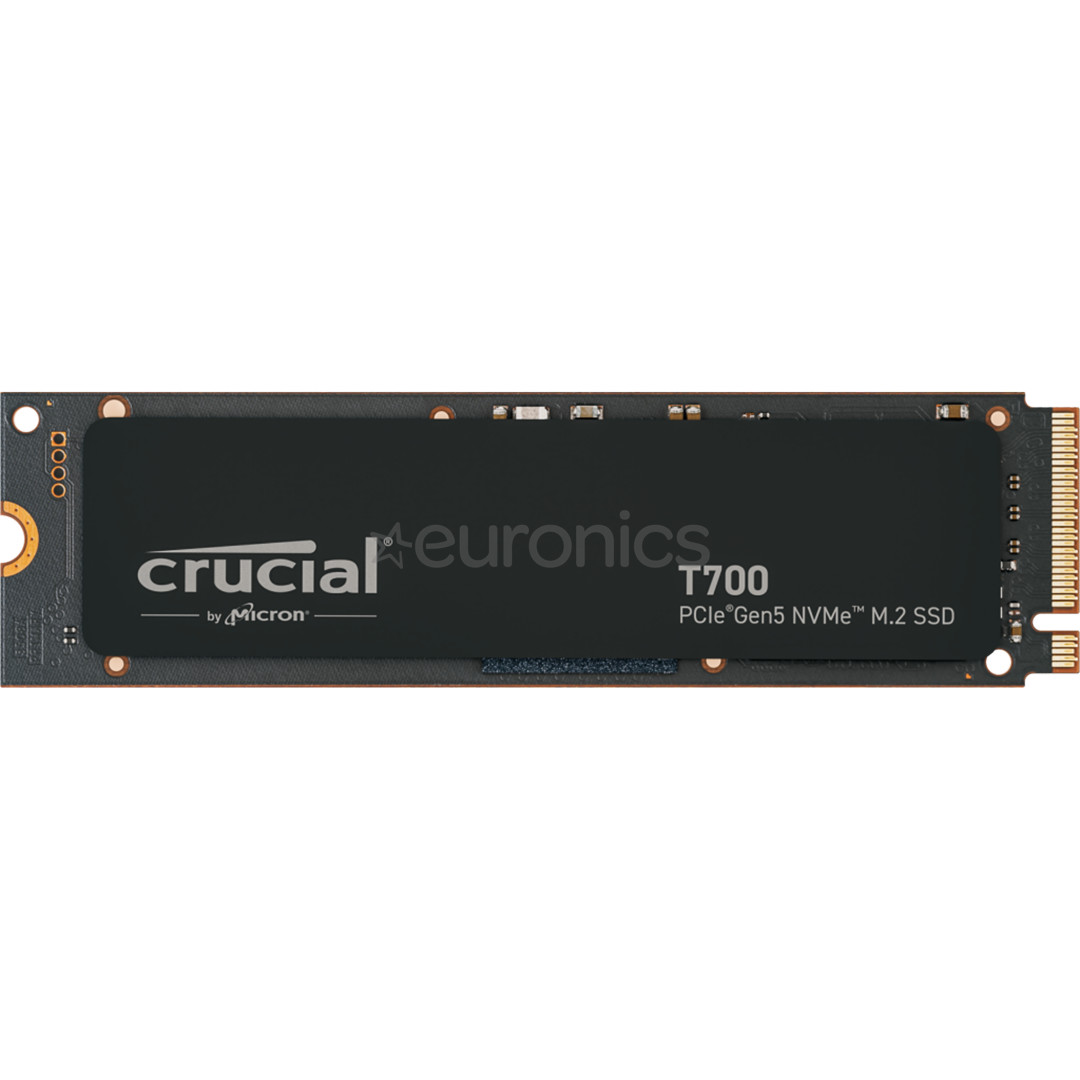 Crucial T700, 1 ТБ, PCIe Gen 5 M.2, черный - SSD