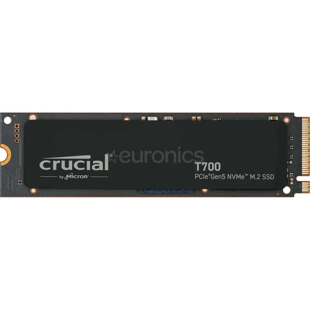 Crucial T700, 1 TB, PCIe Gen 5 M.2, black - SSD