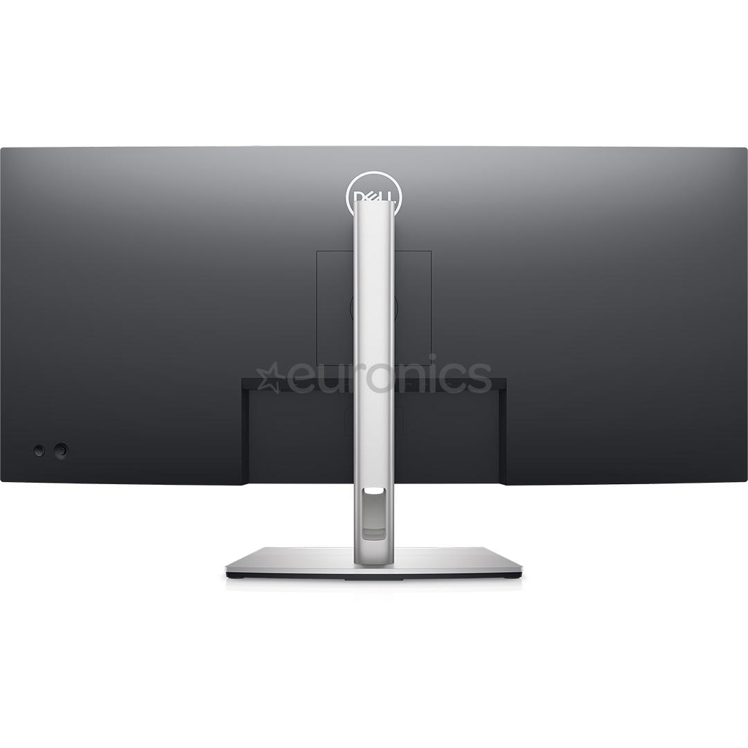 Dell P3424WE, 34'', WQHD, LED IPS, USB-C, nõgus, must/hall - Monitor