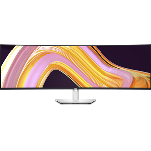 Dell UltraSharp, 49'', Dual QHD, LED IPS, USB-C, nõgus, hall - Monitor U4924DW