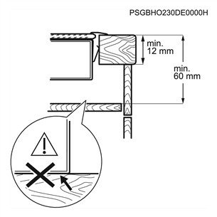 Electrolux, Stop+go, laius 57,6 cm, terasraamiga, must - Integreeritav keraamiline pliidiplaat