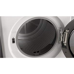 Whirlpool, Heat pump, 8 kg, depth 64,9 cm - Clothes dryer