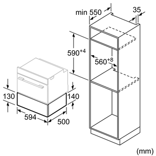 Bosch - Built-in Warming Drawer