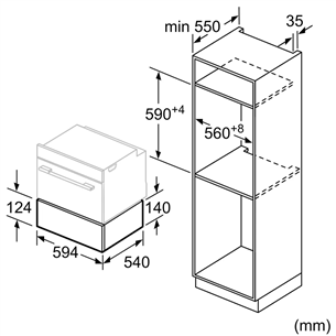 Bosch - Built-in Warming Drawer