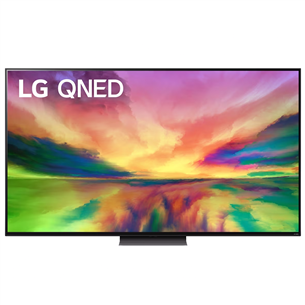 LG QNED823RE, 65'', Ultra HD, QNED, must - Teler 65QNED823RE.AEU
