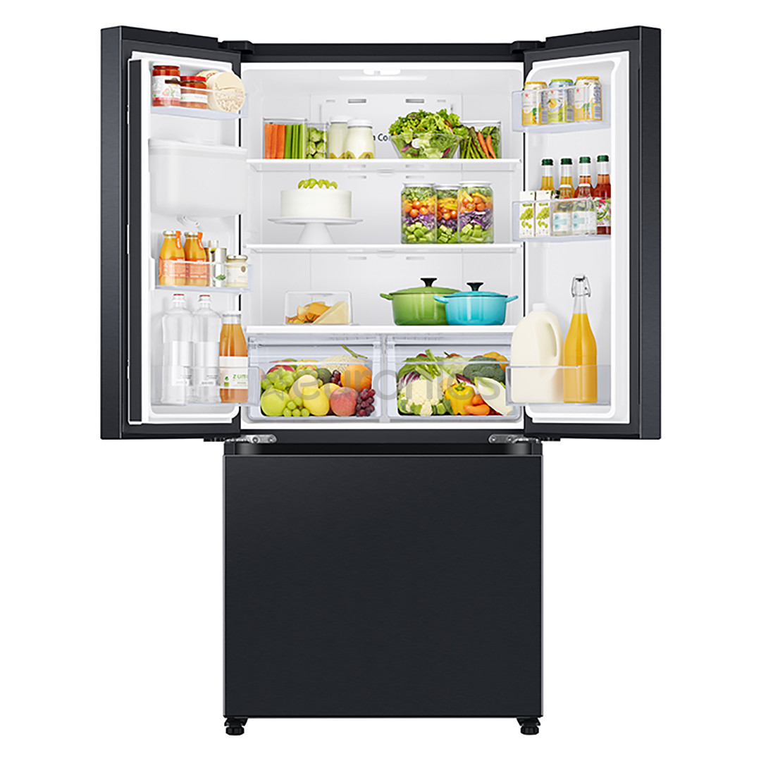 Samsung, French Door, NoFrost, 495 L, 178 cm, must - SBS-Külmik