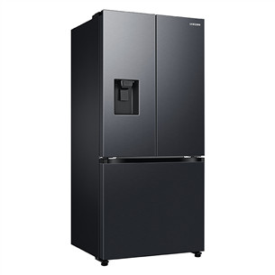 Samsung, French Door, NoFrost, 495 L, 178 cm, must - SBS-Külmik