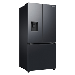 Samsung, French Door, NoFrost, 495 L, 178 cm, black - SBS-Refrigerator