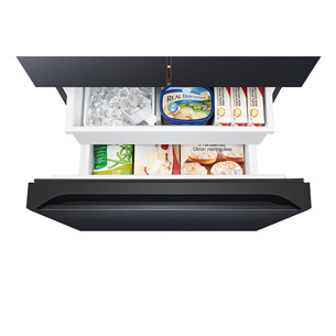 Samsung, French Door, NoFrost, 495 L, 178 cm, must - SBS-Külmik
