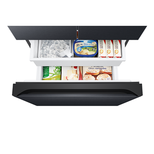Samsung, French Door, NoFrost, 495 L, 178 cm, black - SBS-Refrigerator