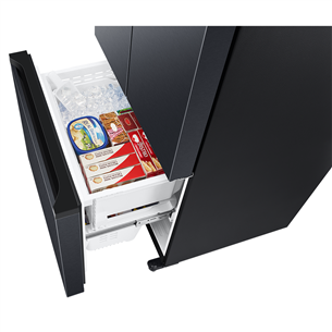 Samsung, French Door, NoFrost, 495 L, 178 cm, black - SBS-Refrigerator