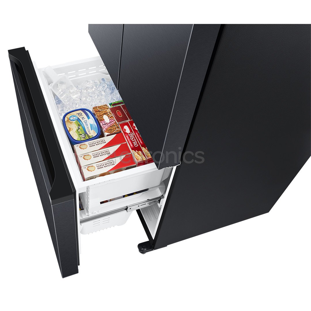 Samsung, French Door, NoFrost, 495 L, 178 cm, must - SBS-Külmik