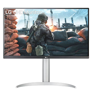 LG 27UP650P, 27'', Ultra HD, LED IPS, valge - Monitor 27UP650P-W
