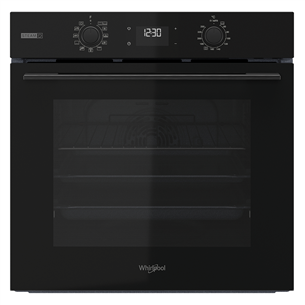 Whirlpool, 71 L, catalytic cleaning, black - Built-in oven