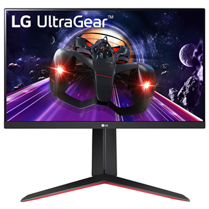 LG UltraGear 24GN65R, 24'', Full HD, LED IPS, 144 Hz, black - Monitor 24GN65R-B