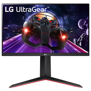 LG UltraGear 24GN65R, 24'', Full HD, LED IPS, 144 Гц, черный - Монитор