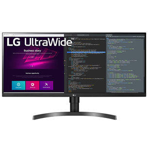 LG UltraWide 34WN750P, 34'', QHD, LED IPS, black - Monitor