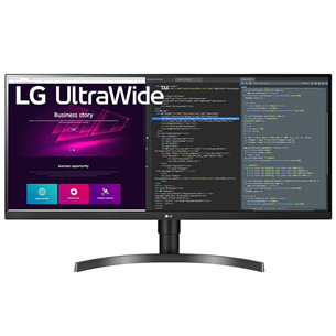 LG UltraWide 34WN750P, 34'', QHD, LED IPS, черный - Монитор