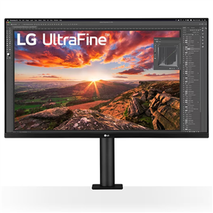 LG UltraFine 32UN880P, 32'', Ultra HD, LED IPS, черный - Монитор