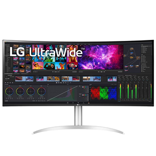 LG UltraWide 40WP95CP, 40'', 5K2K, Nano IPS, Thunderbolt 4, white - Monitor 40WP95CP-W