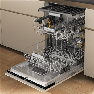 Whirlpool, 15 place settings, width 60 cm - Built-in dishwasher