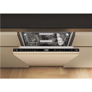 Whirlpool, 15 place settings, width 60 cm - Built-in dishwasher