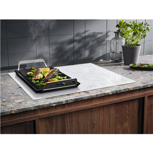 Electrolux, width 59 cm, frameless, white - Built-in Induction Hob