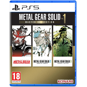 Metal Gear Solid Master Collection Vol. 1, PlayStation 5 - Mäng 4012927150214