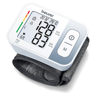 Beurer, white/grey - Wrist blood pressure monitor
